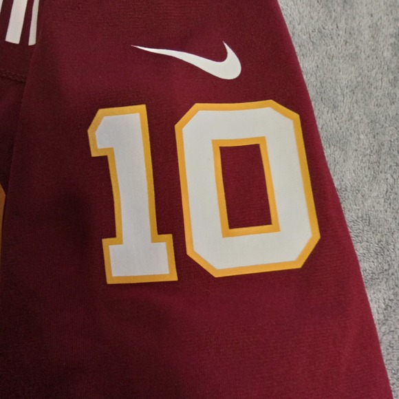Nike‎ NFL Redskins Griffin III #10 Jersey Burgundy Size XL Football - Picture 7 of 8